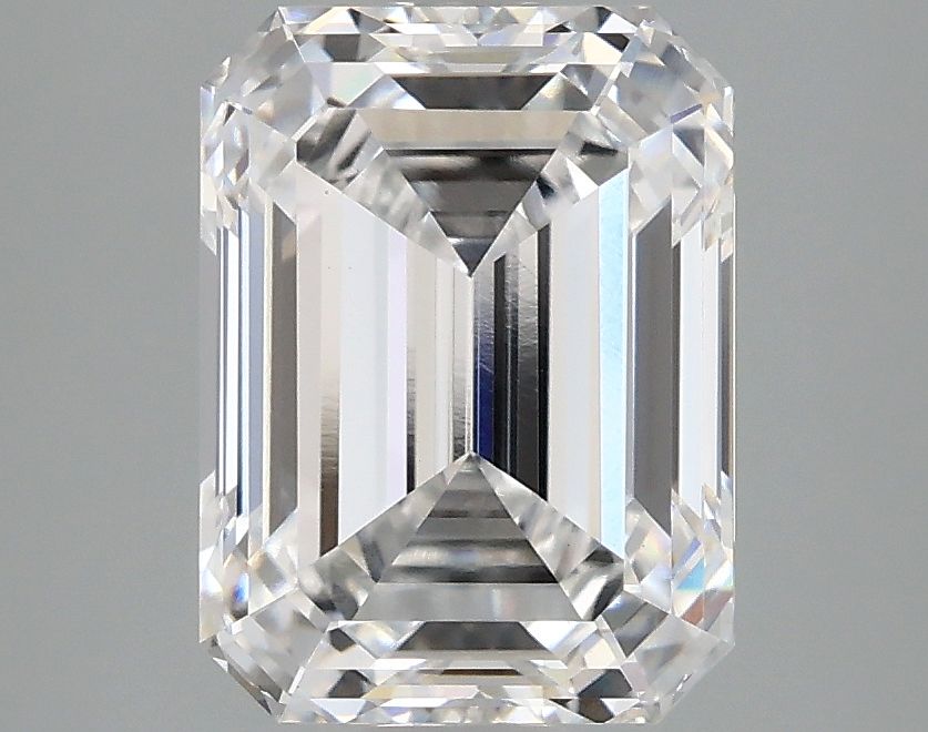 3.02 Carat E VS1 Emerald Lab-Grown Diamond for Engagement Rings & Fine Jewelry
