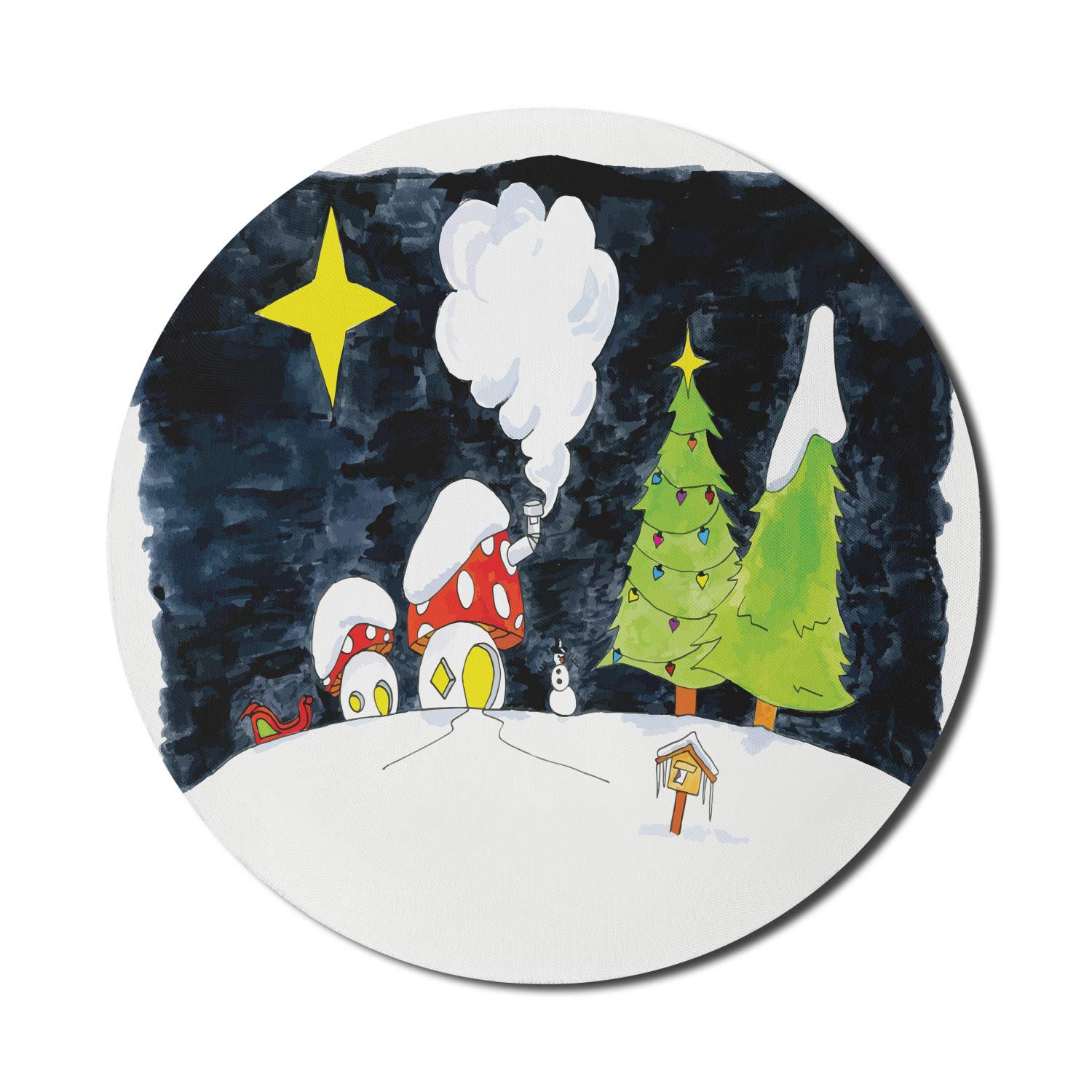 Ambesonne Christmas Mouse Pad - 8