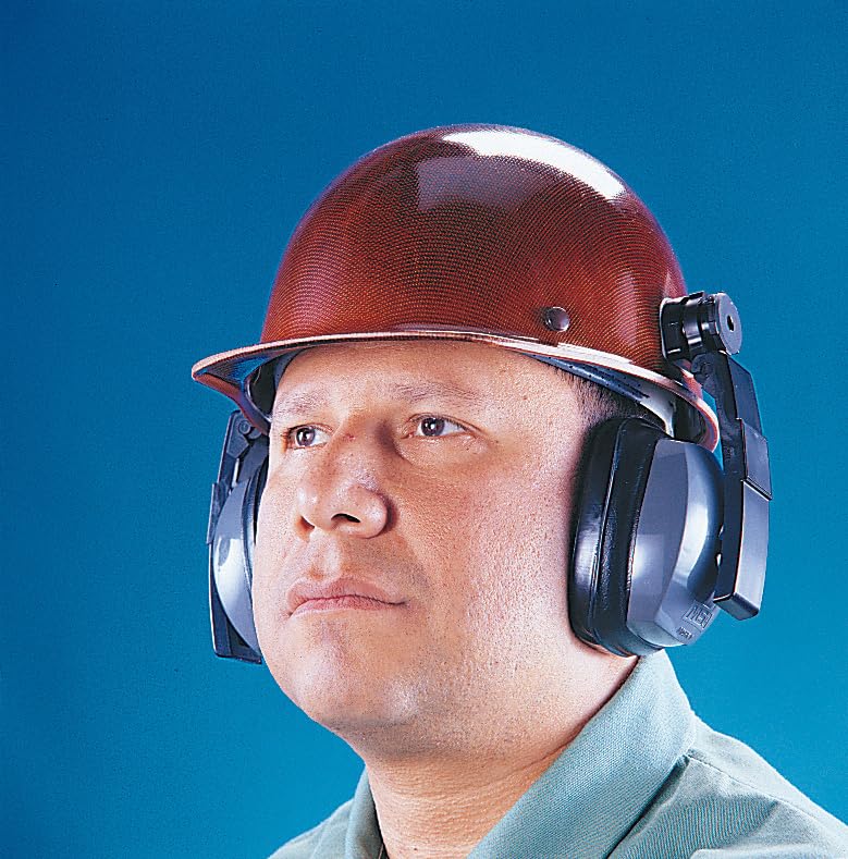 MSA Skullgard Cap Style Safety Hard Hat with Staz-On Pinlock Suspension - Phenolic Resin Construction, 350°F Heat Resistance, Non-Slotted Design | Ideal for Construction, Industrial Work & High-Temperature Environments