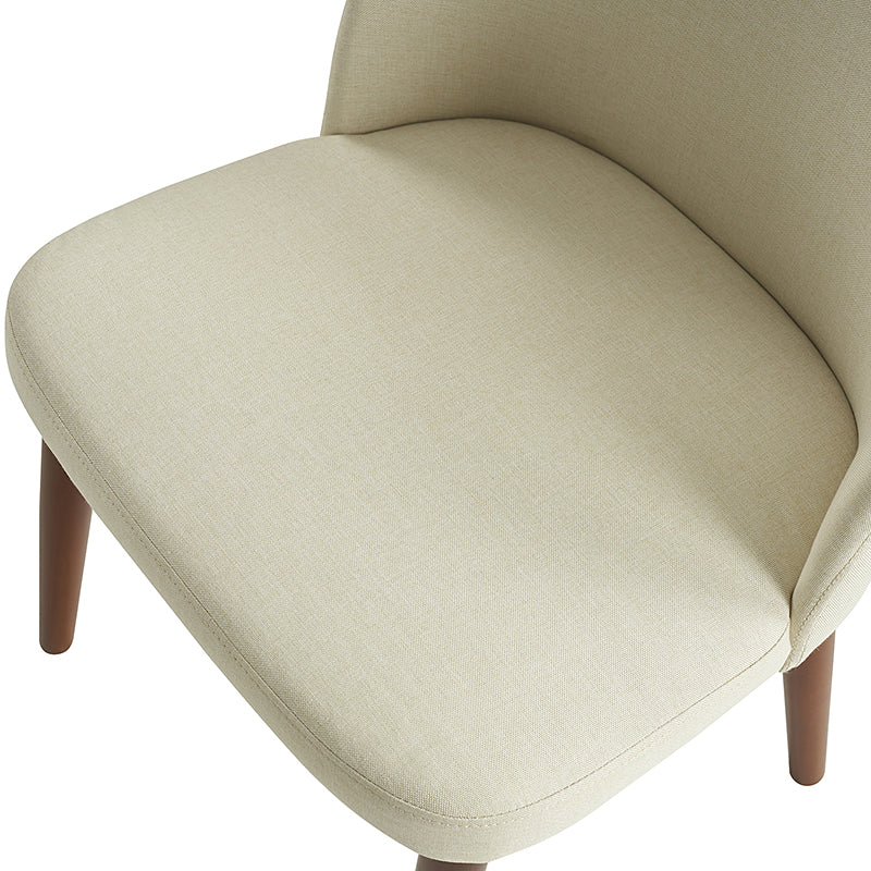 Mid Century Modern Upholstered Dining Chairs - Diana Collection | Stylish Upholstered Side Chairs for Kitchen, Dining Room & Office | Comfortable & Elegant Seating Solution