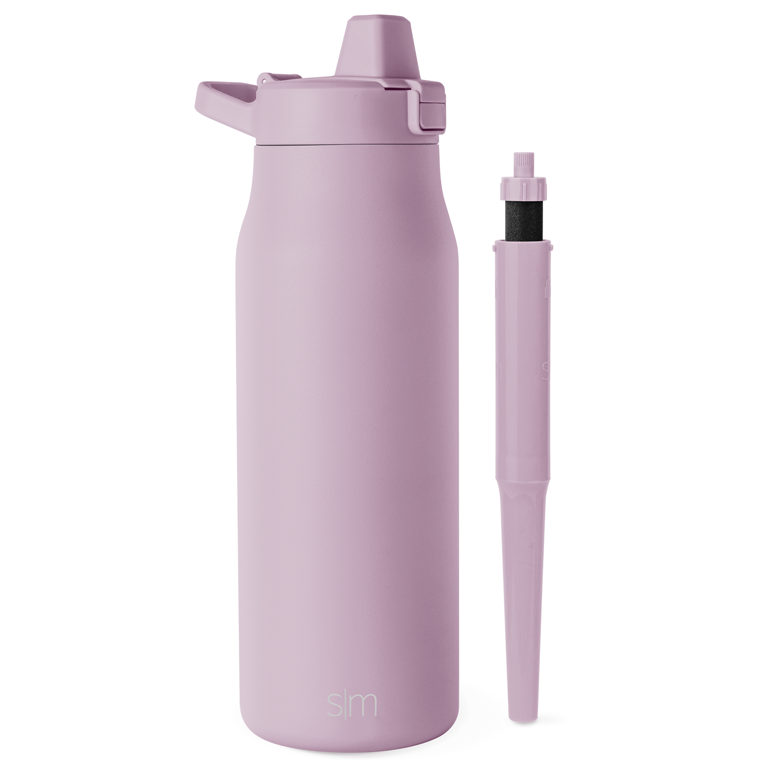 Stainless Steel Flip Straw Lid with Simple Filter - Perfect for Tumbler Cups, Travel Mugs & Reusable Water Bottles