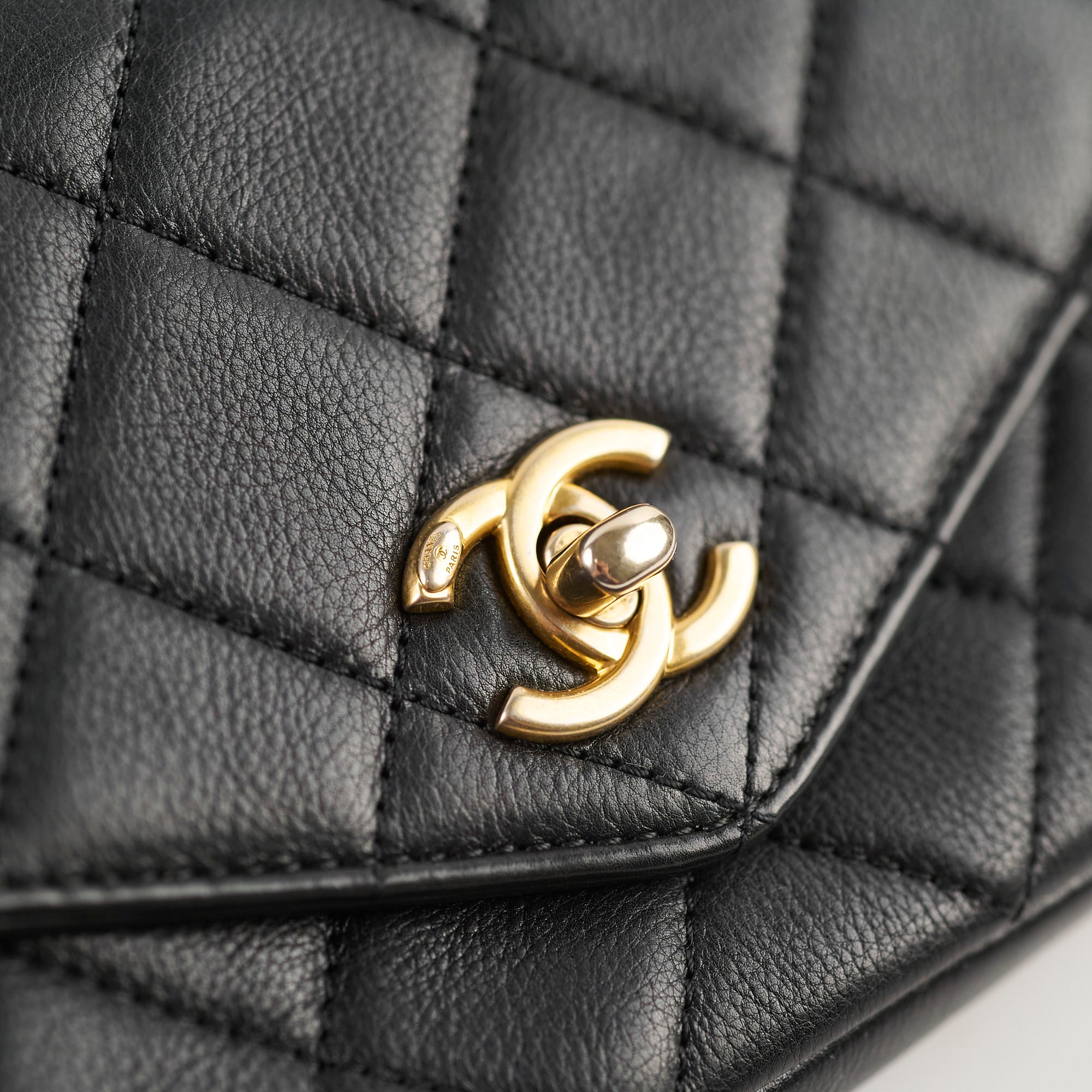 Chanel Quilted Belt Bag for Women - Classic Black Crossbody Bag with Chain Strap - Perfect for Everyday Wear, Parties & Travel