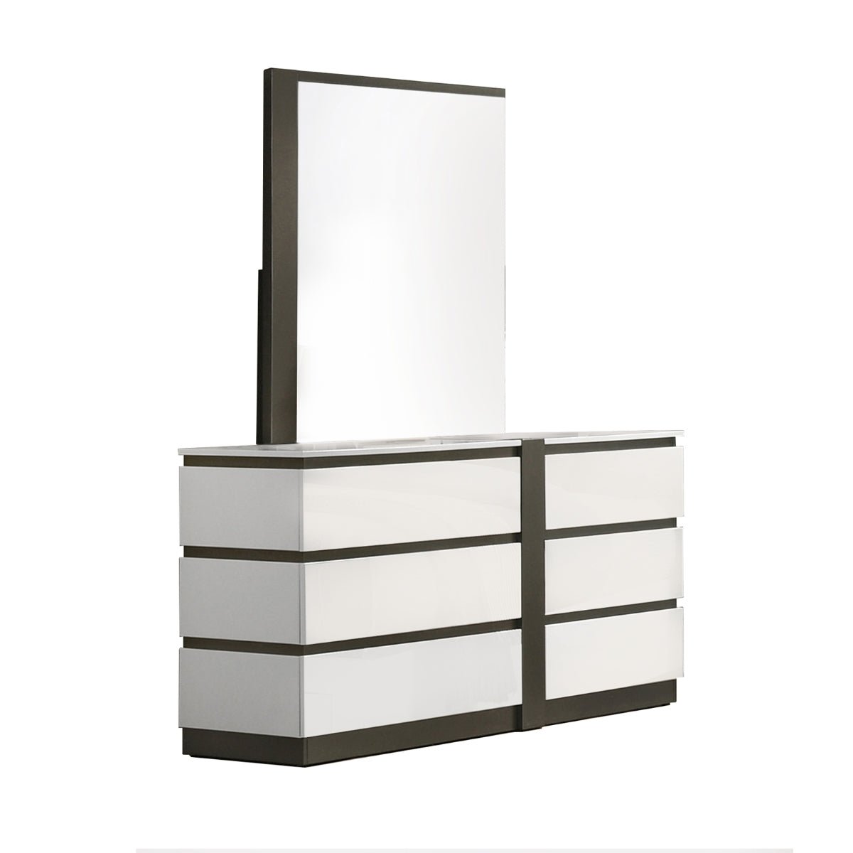 Allister Modern Bedroom Furniture Set - Queen Size Bed Frame, Nightstand & Dresser - Stylish & Durable Bedroom Collection for Home Decor | Perfect for Master Bedrooms, Guest Rooms & Apartments