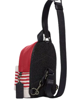 Coach Disney Mickey Mouse X Keith Haring Small West Backpack Crossbody Bag - Stylish Mini Backpack for Women, Trendy Disney Collection for Daily Use, Travel & Shopping