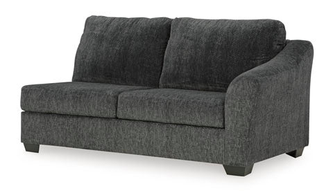 Biddeford Shadow Sofa with Chaise - Modern Sectional Couch for Living Room, Lounge & Relaxation - Comfortable Fabric Upholstery for Home Decor