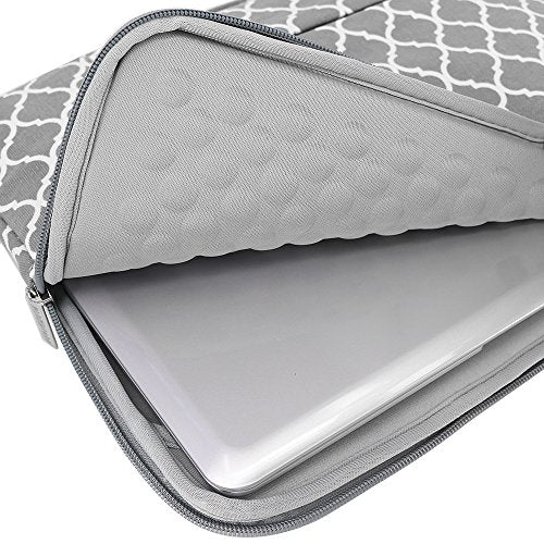 13.3 Inch Laptop Sleeve Case - Durable Canvas Fabric with Padded Protection for MacBook Air/Pro - Perfect for Work, Travel & School Accessories