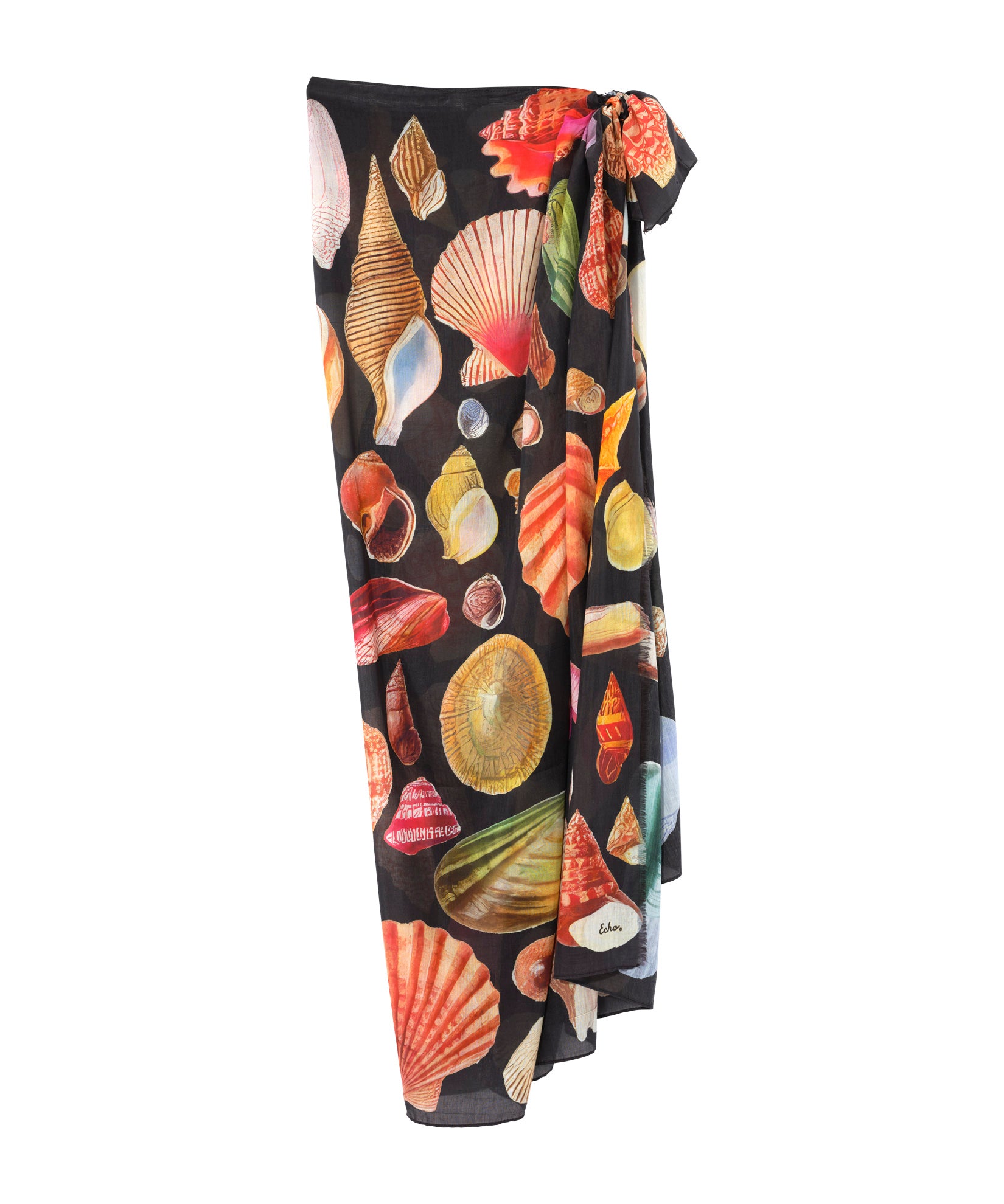 Sea Treasures Sarong Wrap - Stylish Beach Cover Up, Lightweight & Versatile for Women - Perfect for Beach, Pool, Vacation & Summer Outfits