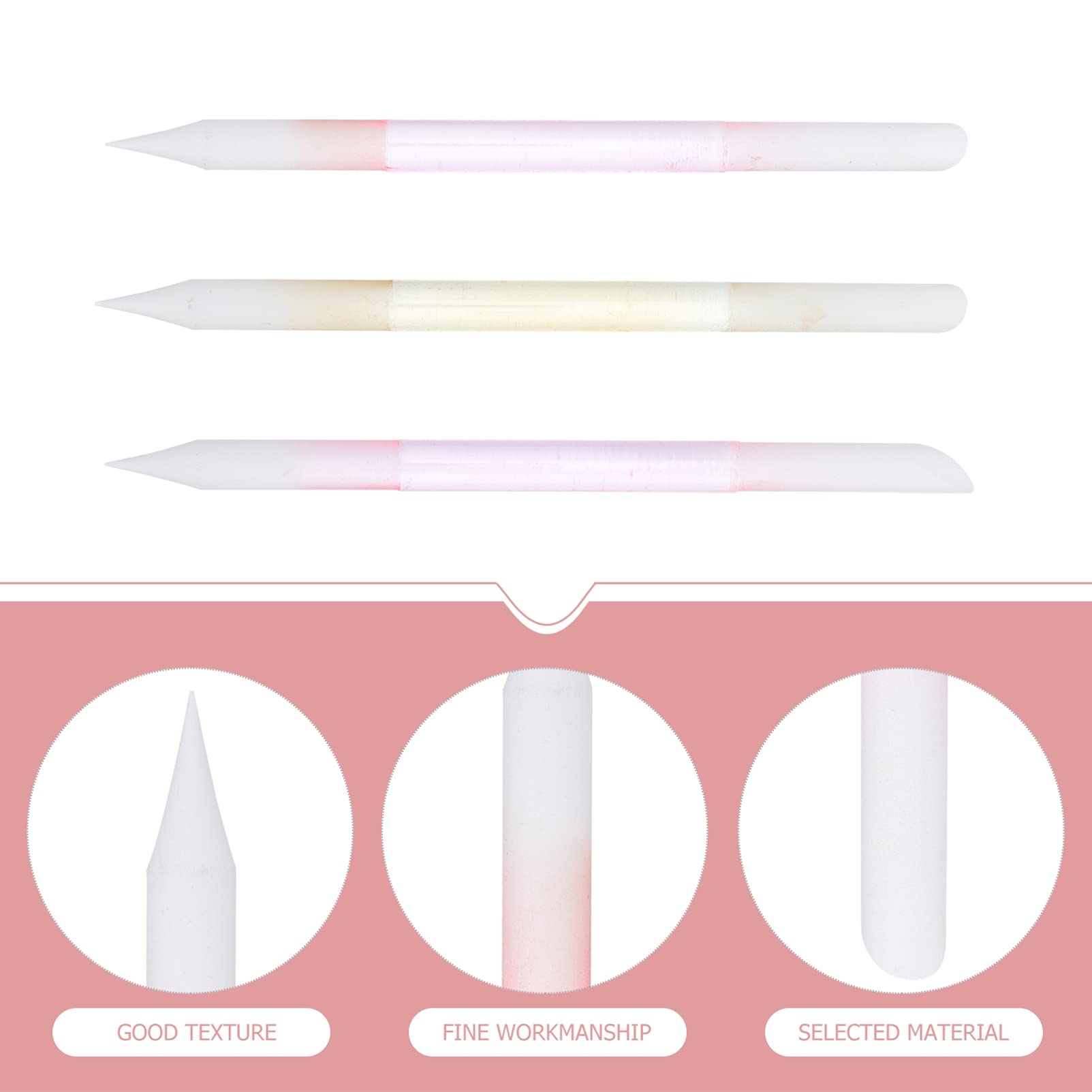 Beaupretty 3-Piece Professional Nail File & Buffing Kit - Nail Shiner, Drill Bits, Buffing Block for Smooth & Shiny Nails - Perfect for Manicure, Pedicure & Nail Art at Home or Salon