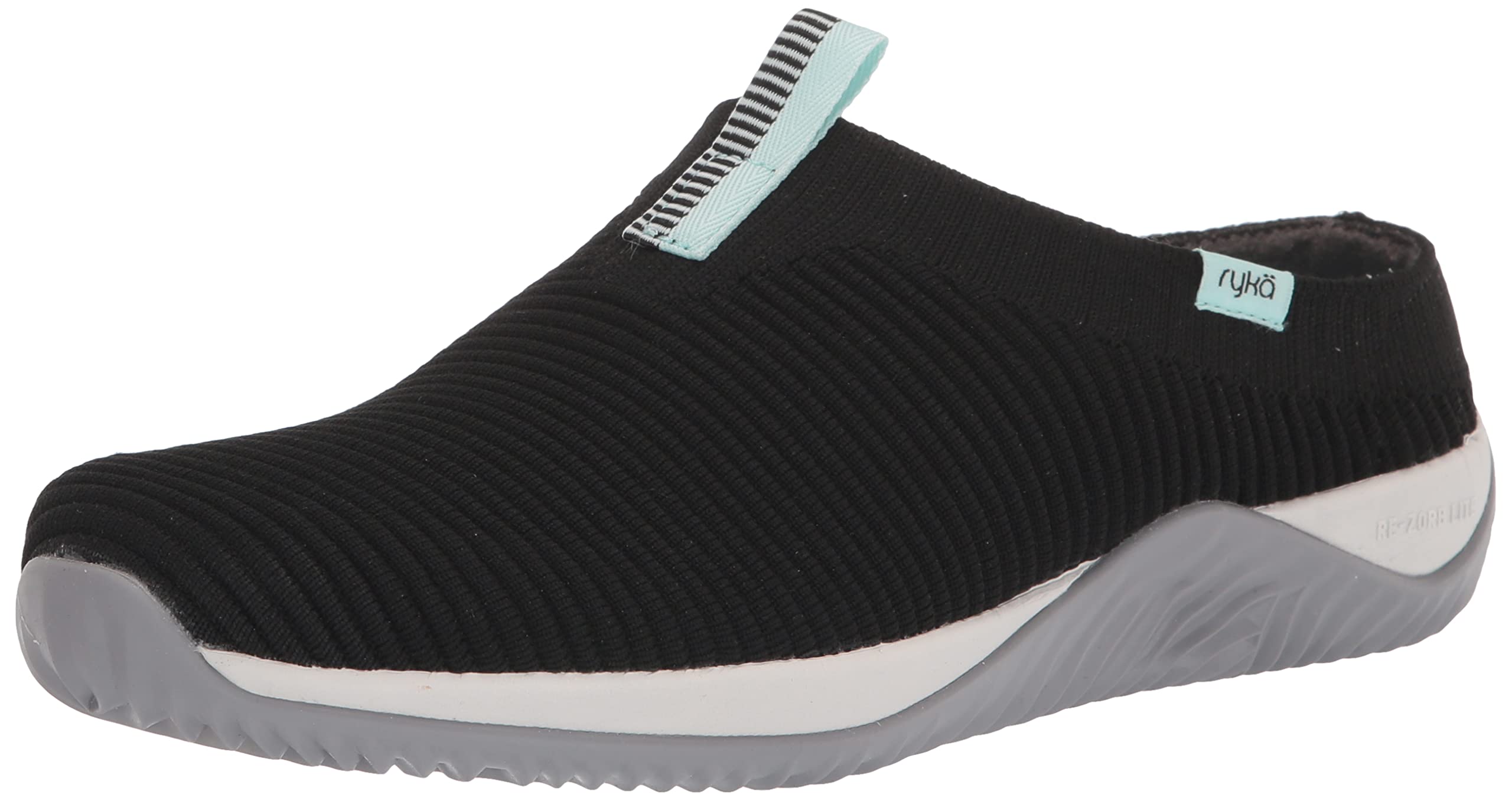 Ryka Women's Echo Mule Lt - Lightweight Slip-On Walking Shoes for Women | Comfortable Workout & Casual Shoes | Perfect for Gym, Running Errands & Everyday Wear
