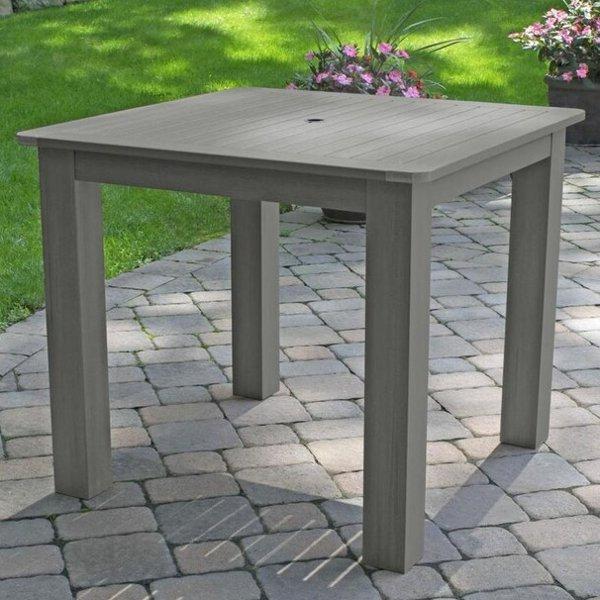 Premium Outdoor Square Counter Height Dining Table Set - Weather-Resistant Patio Furniture for Backyard, Garden & Poolside Dining