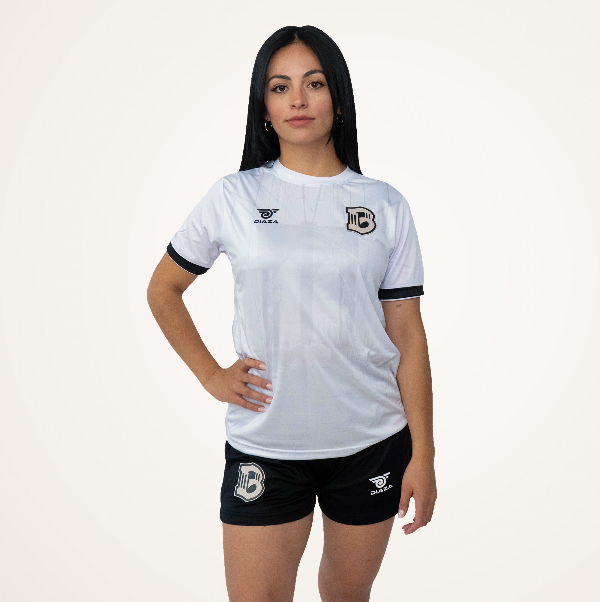 Brooklyn FC Women's Training Jersey - White Bridge Design for Soccer Practice & Team Sports | Perfect for Workouts, Matches & Fan Support