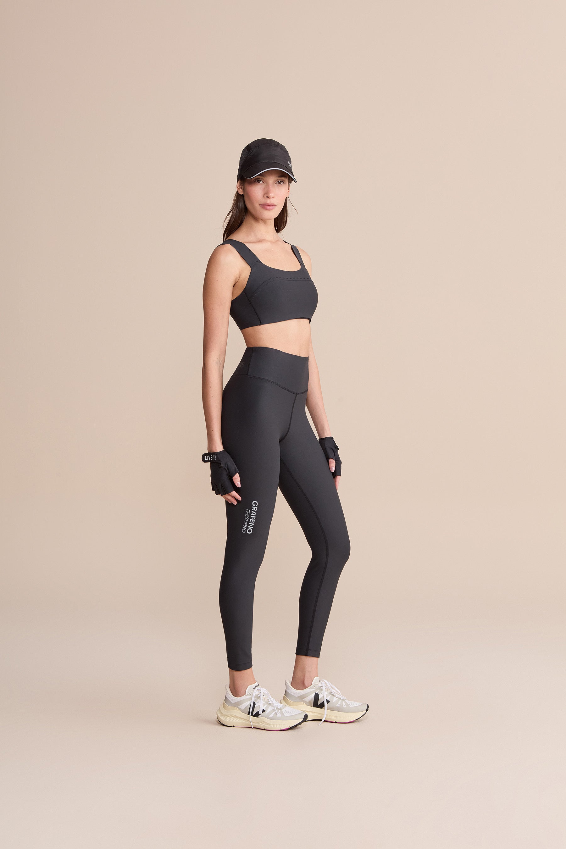 Grafeno Fresh Pro Sports Bra - High Support Workout Bra for Women, Breathable & Moisture-Wicking - Perfect for Running, Yoga & Gym Training