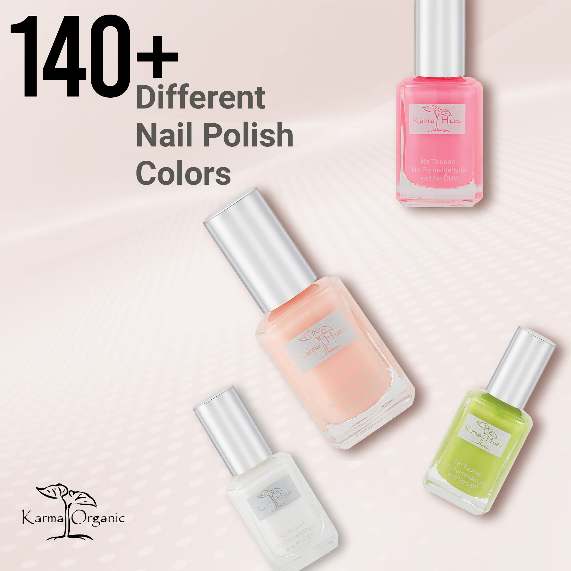 Organic Vegan Nail Polish - Non-Toxic, Cruelty-Free for Natural Nail Art
