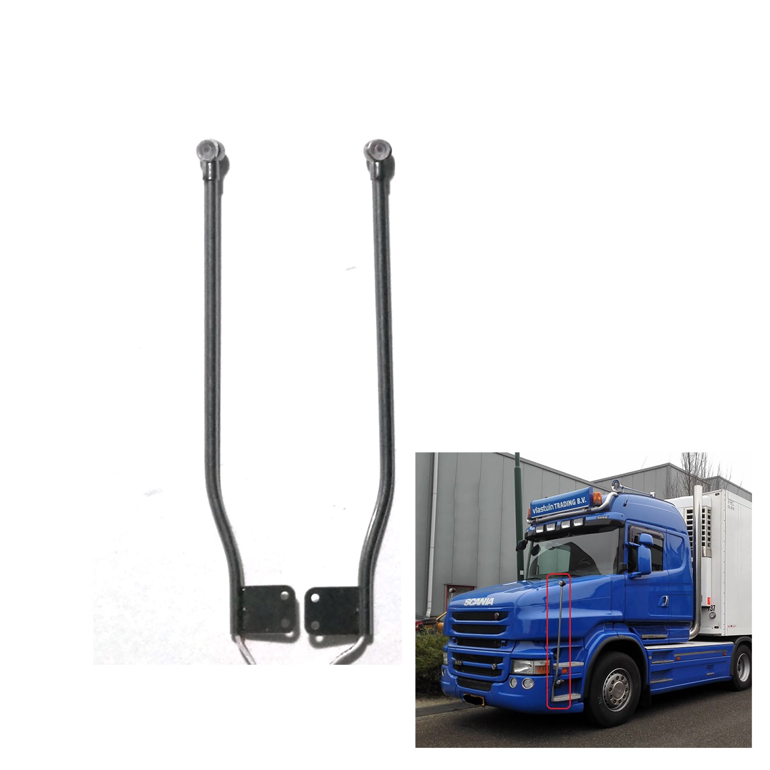 Tamiya 1/14 RC Tractor Truck LED Marker Light - Spare Part for LESU Dump Tipper Car (Model 56323) - Perfect for Night Driving & Realistic Detailing in Radio Controlled Models