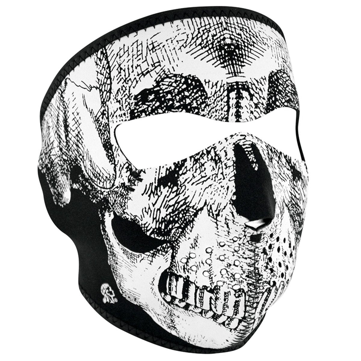 Full Face Skull Mask for Halloween Costume, Cosplay, and Horror Parties - Scary Skeleton Mask for Adults and Teens