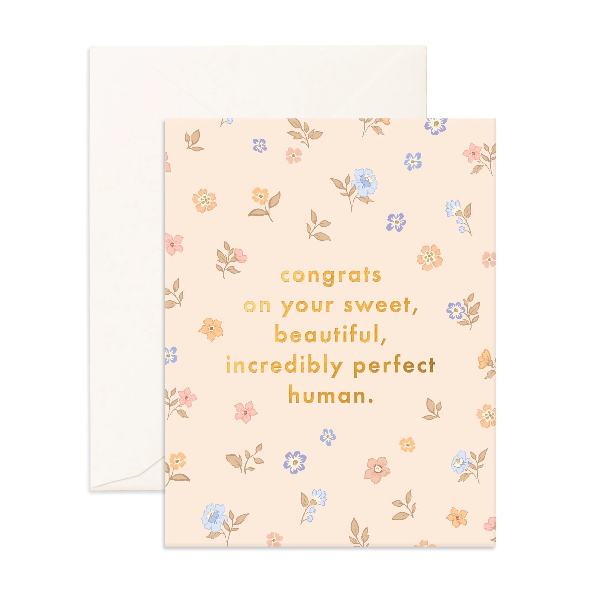 Pink Floral Greeting Card for Women - Congratulations Card for Birthdays, Graduation & Special Occasions | Perfect for Friends, Family & Coworkers