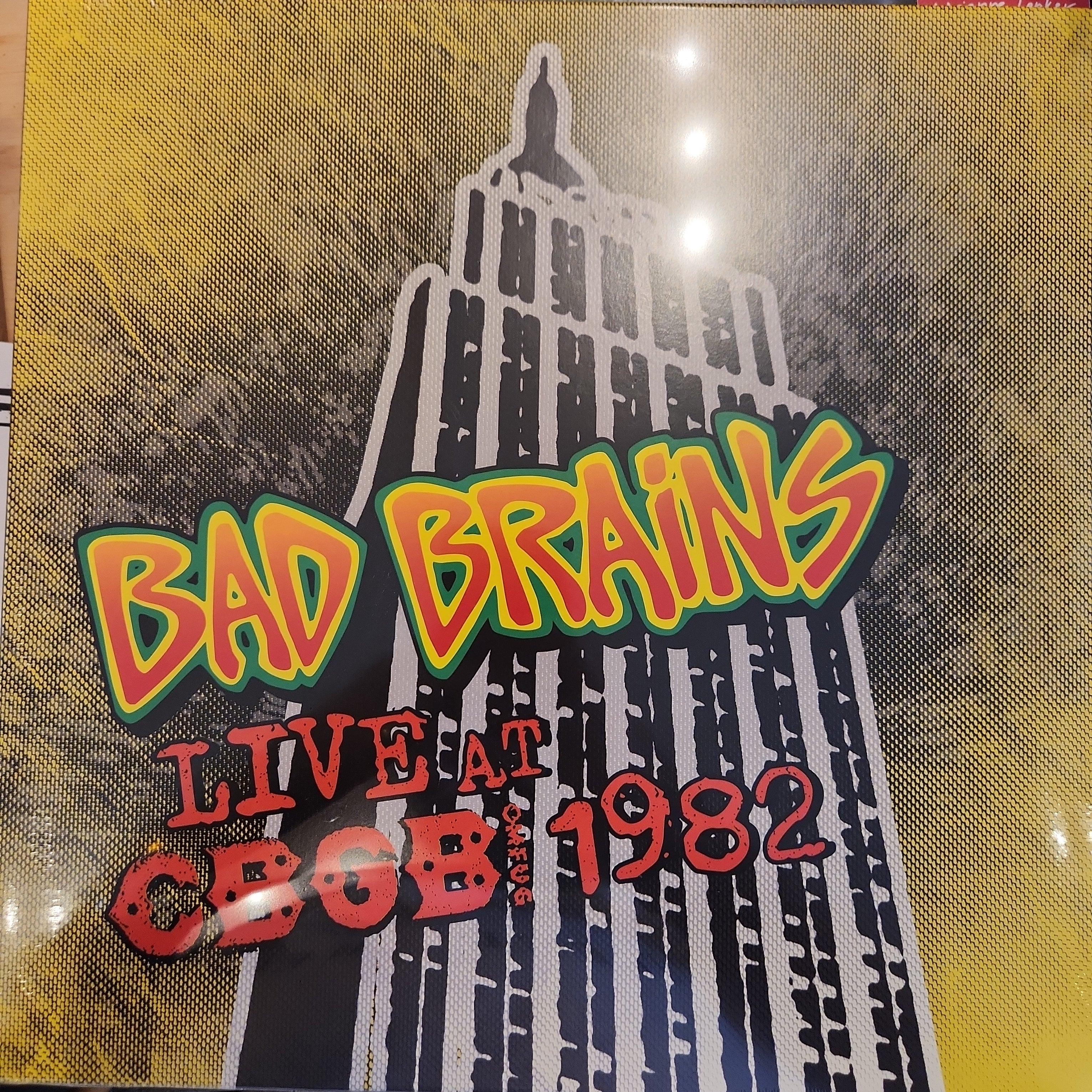Bad Brains Live at CBGB Vinyl LP Record - Punk Rock Classic Album for Music Collectors & Home Listening