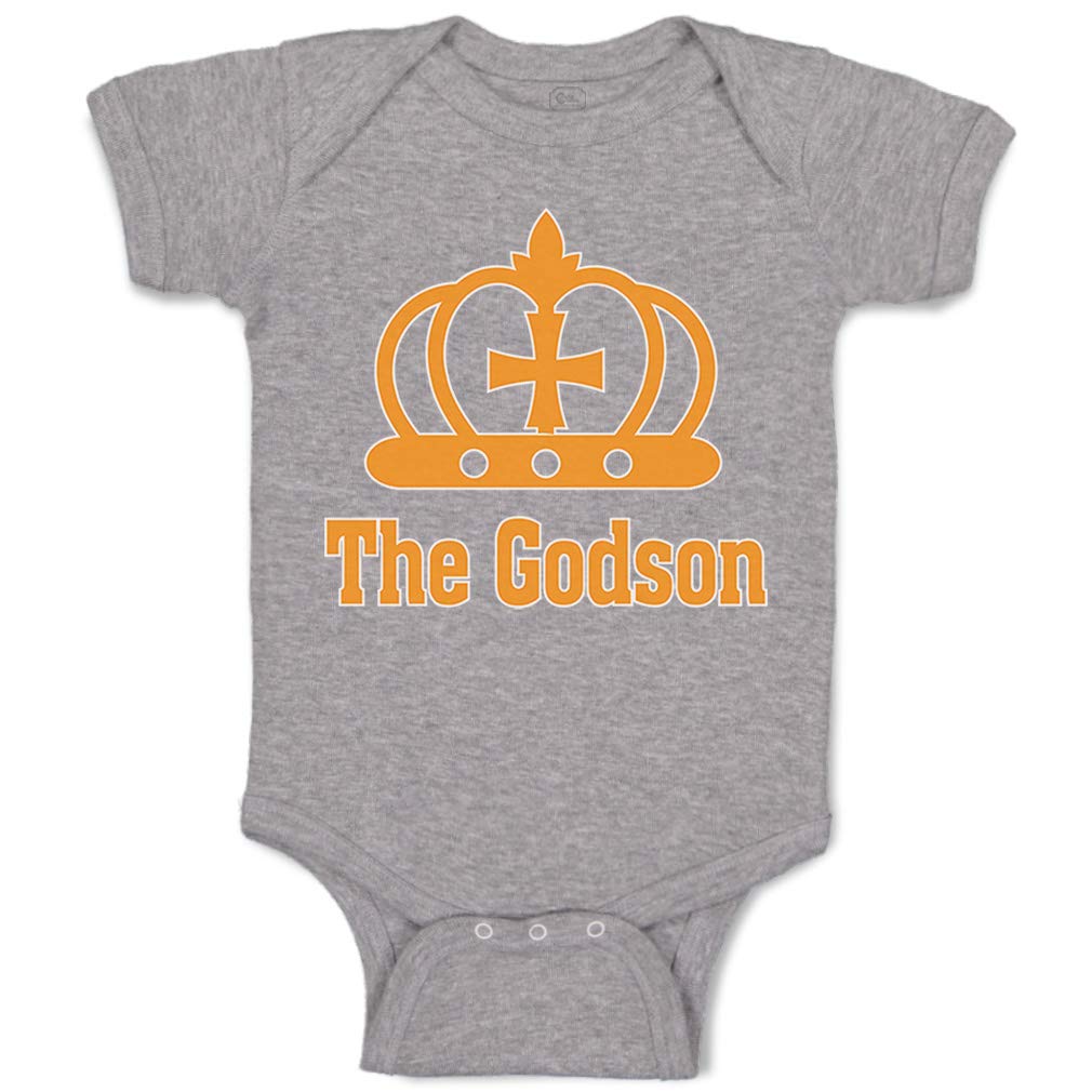 Custom Baby Bodysuit - Funny Humor 'The Godson' Cotton Onesie for Boys & Girls | Perfect for Christenings, Family Photos & Everyday Wear