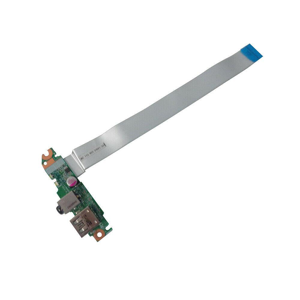 HP Pavilion 15 P/15T/15Z Replacement USB Board with Cable (Part# 762497-001) - Compatible with HP Laptop Repair & Upgrades