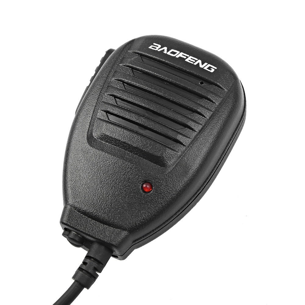 Original Baofeng Shoulder Speaker Mic with K Plug - Two-Way Radio Accessory for Ham Radio, Outdoor Adventures & Emergency Communication