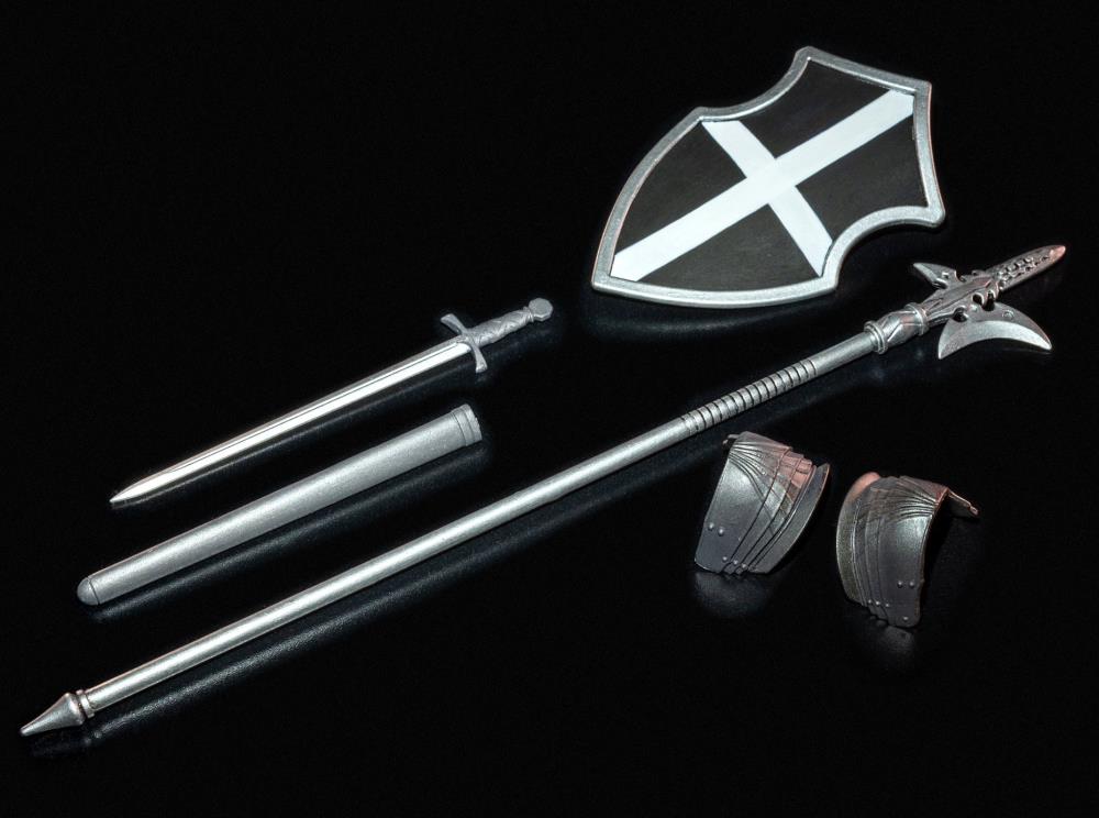 Mythic Legions Dark Templar Deluxe 6-Inch Action Figure - 1/12 Scale Collectible by Four Horsemen Studios | Legion Builder for Display & Fantasy Battles