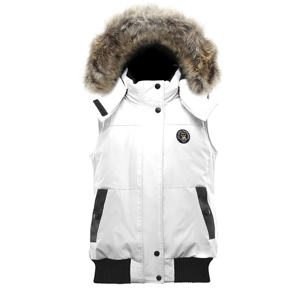 Triple F.A.T. Goose Huntley Women's Puffer Vest - Lightweight Bubble Vest for Women - Winter Warm Jacket - Perfect for Outdoor Activities & Casual Wear
