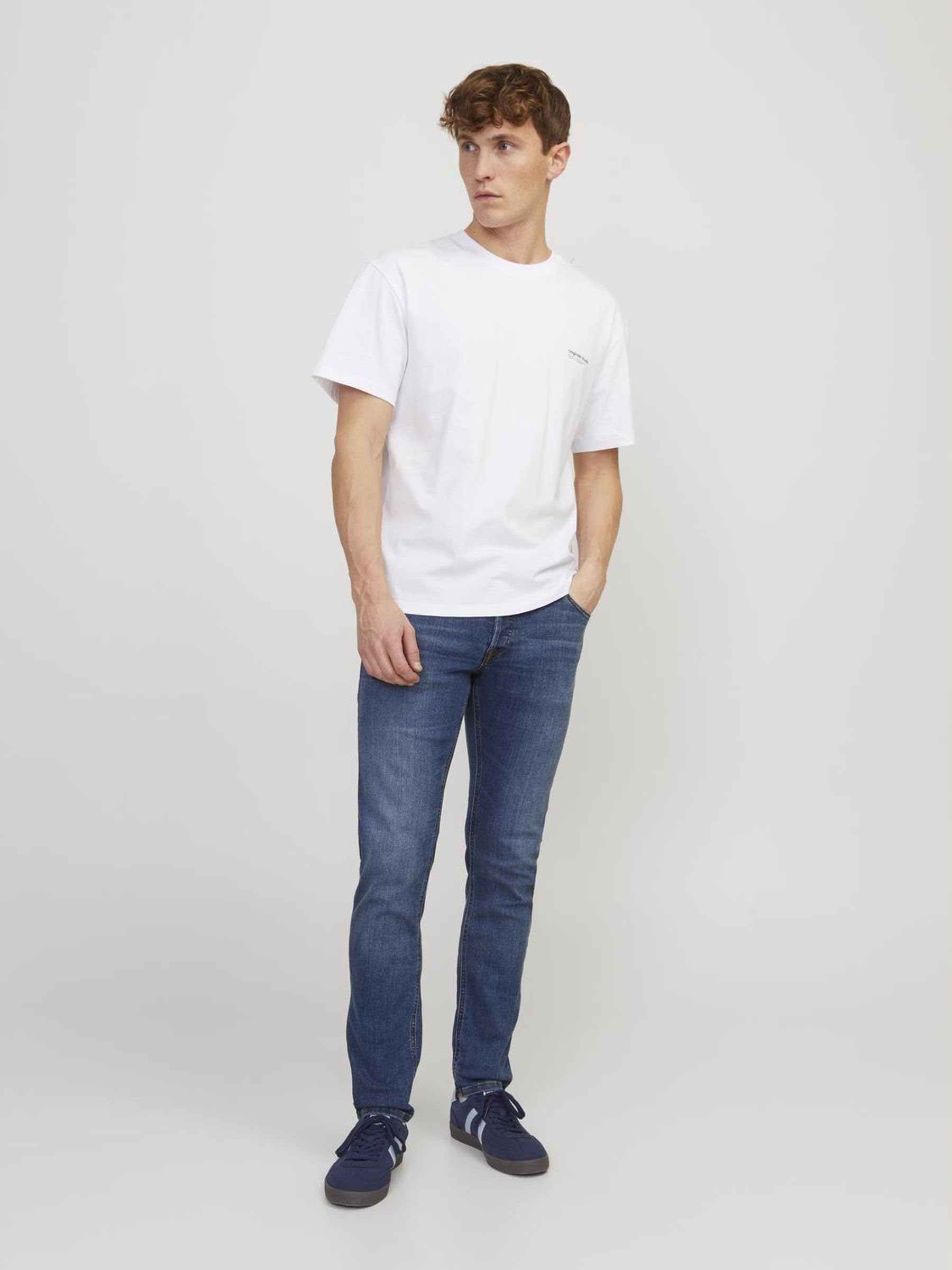 Jack & Jones Slim Stretch Jeans for Men - Comfortable & Stylish Denim Pants for Casual Wear, Work & Everyday Outfits