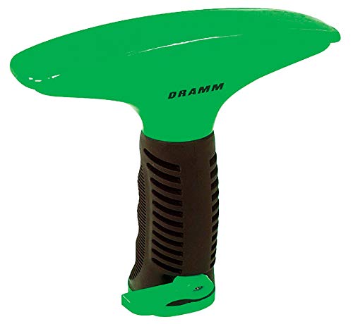 Dramm 10-12714 Green Fan Spray Nozzle - Heavy Duty Garden Hose Nozzle for Watering Plants, Lawn & Car Washing | Perfect for Home Gardening, Landscaping & Outdoor Cleaning