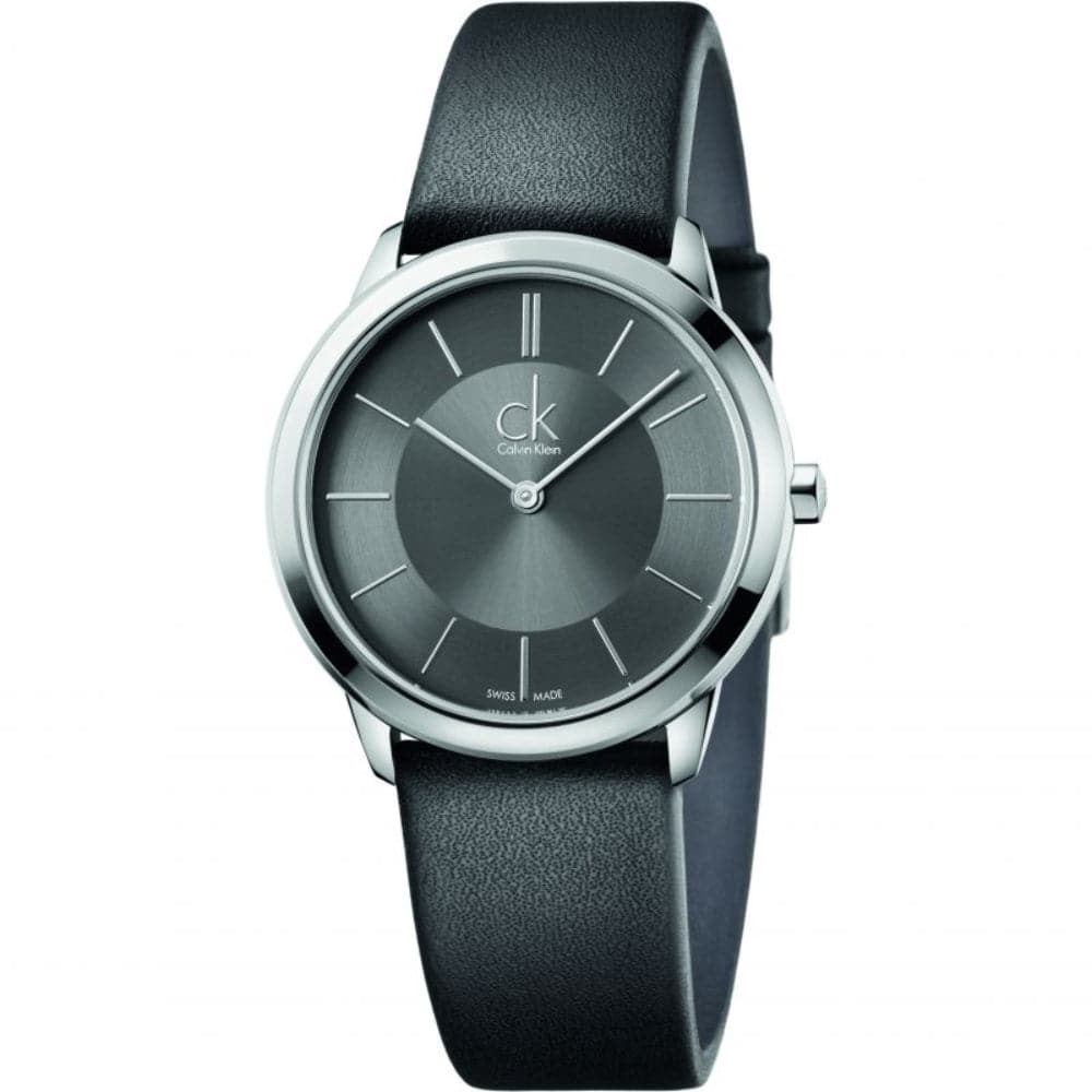 CALVIN KLEIN Minimal K3M221C4 Men's Watch - Slim Stainless Steel Dress Watch for Business & Formal Occasions