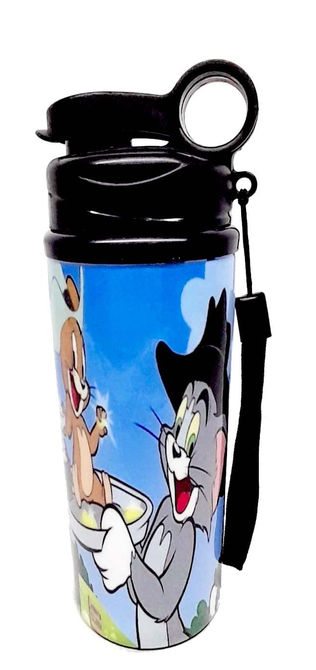 Tom & Jerry Themed Copper Water Bottle - Leak Proof Design, Premium Quality for Healthy Drinking | ORNATE INTERNATIONAL | Perfect for Home, Office, Gym & Outdoor Activities