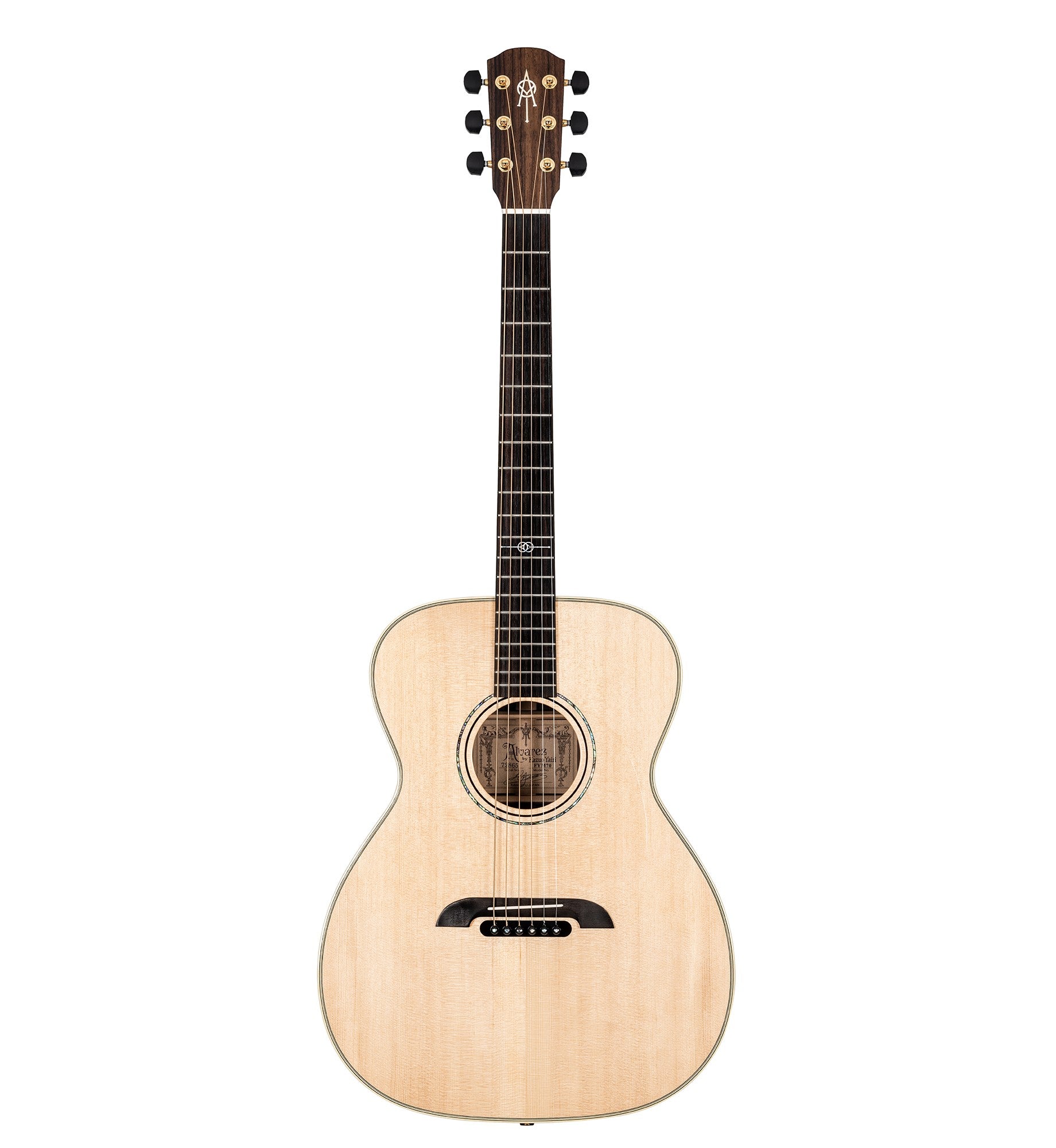 Alvarez Yairi FYM70 OM Acoustic Guitar - Solid Spruce Top & Rosewood Back/Sides - Perfect for Stage Performances & Studio Recording