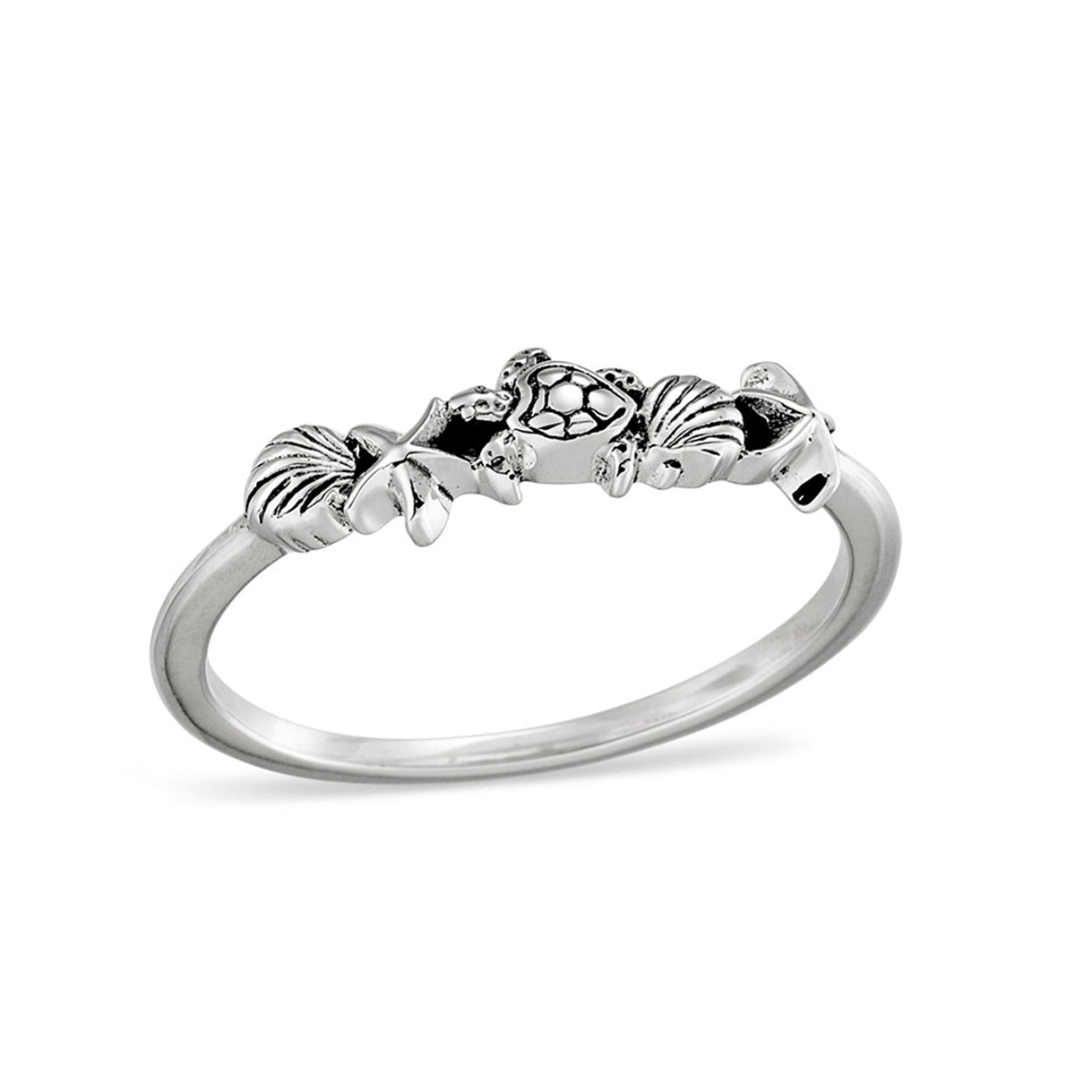 Dainty La Lagoon Ring - Elegant Silver Stackable Ring for Women | Perfect for Everyday Wear, Gifts & Special Occasions