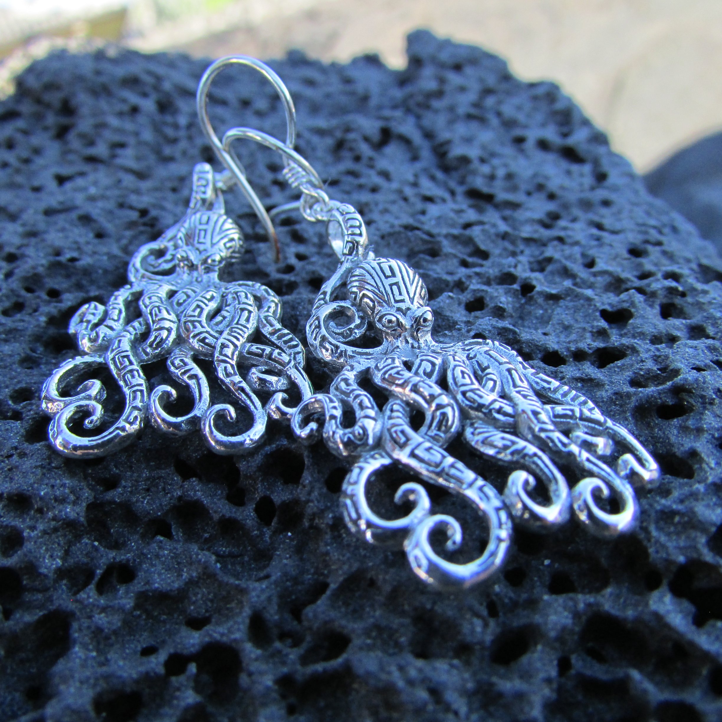 Stylish Octopus Earrings - 925 Sterling Silver Jewelry for Women - Perfect for Casual Wear, Parties & Gifts