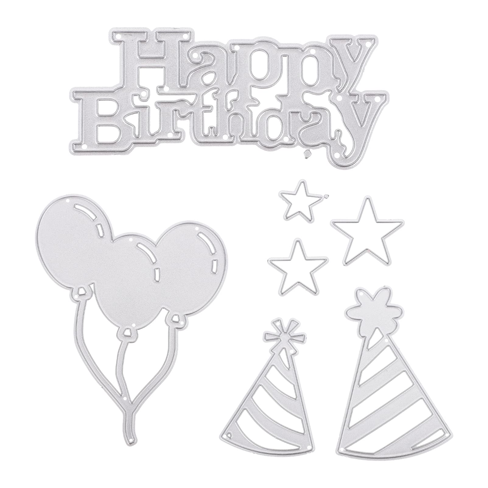 VICASKY Metal Cakesicle Mold Set - DIY Cake Decorating, Birthday Party, Scrapbooking & Paper Craft Supplies for Baking Enthusiasts - Perfect for Cupcake Toppers, Dessert Displays & Handmade Greeting Cards