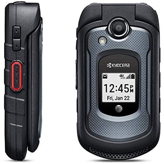 Kyocera DuraXE E4710 Rugged 8GB 4G LTE AT&T Unlocked GSM Smartphone - Black | Waterproof & Dustproof for Construction, Outdoor Adventures & Tough Work Environments