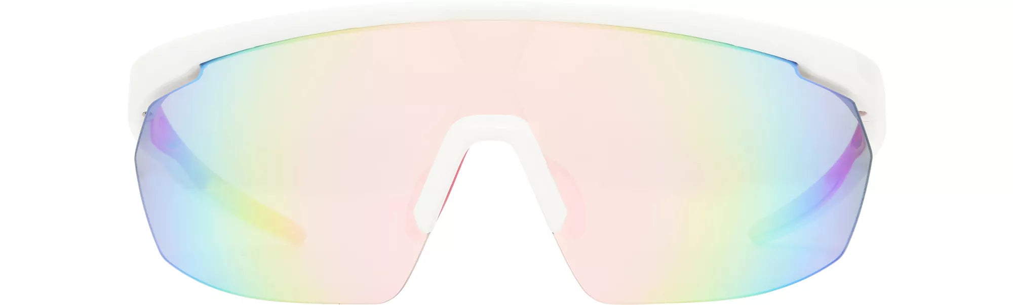 Easton 408 Half Rim Sport Shield Sunglasses for Men & Women - UV Protection, Lightweight & Durable for Running, Cycling, Fishing & Outdoor Activities