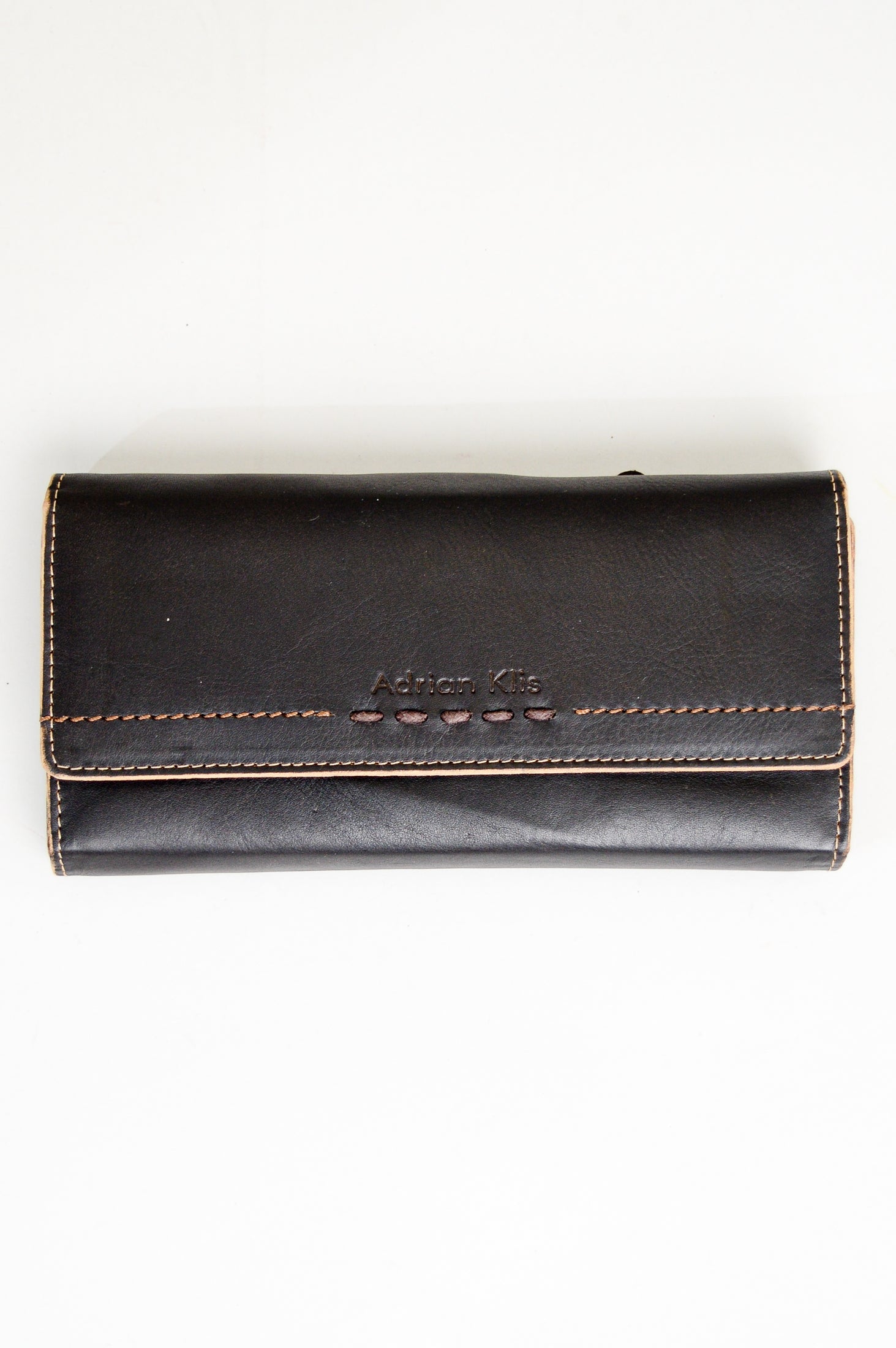 Vintage Adrian Klis 105 Ladies Leather Wallet - Stylish Women's Purse for Everyday Use, Travel & Gift Giving