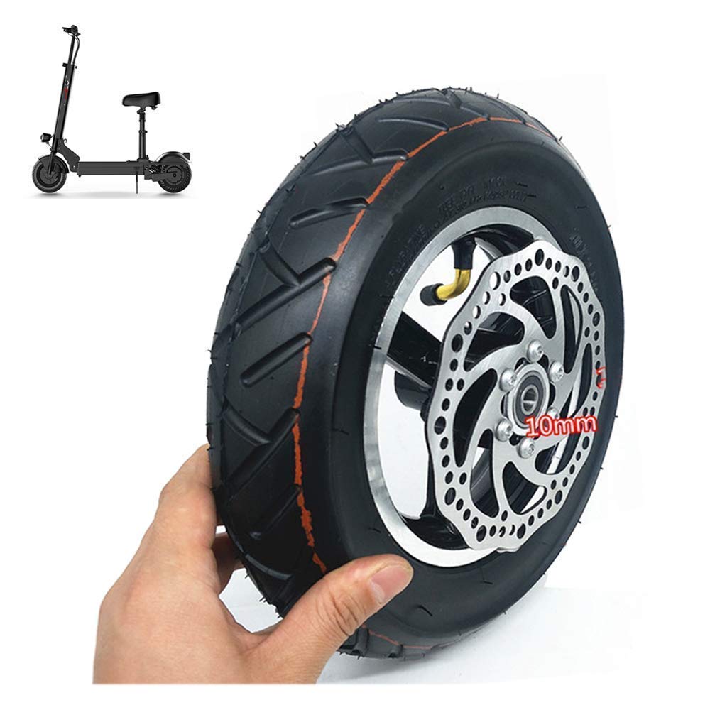 10-Inch Electric Scooter Tires - 10x2.50 Vacuum Tire Set for Front Wheel Replacement | Durable, Safe & Comfortable Ride | Perfect for Commuting, Urban Travel & Last-Mile Transportation