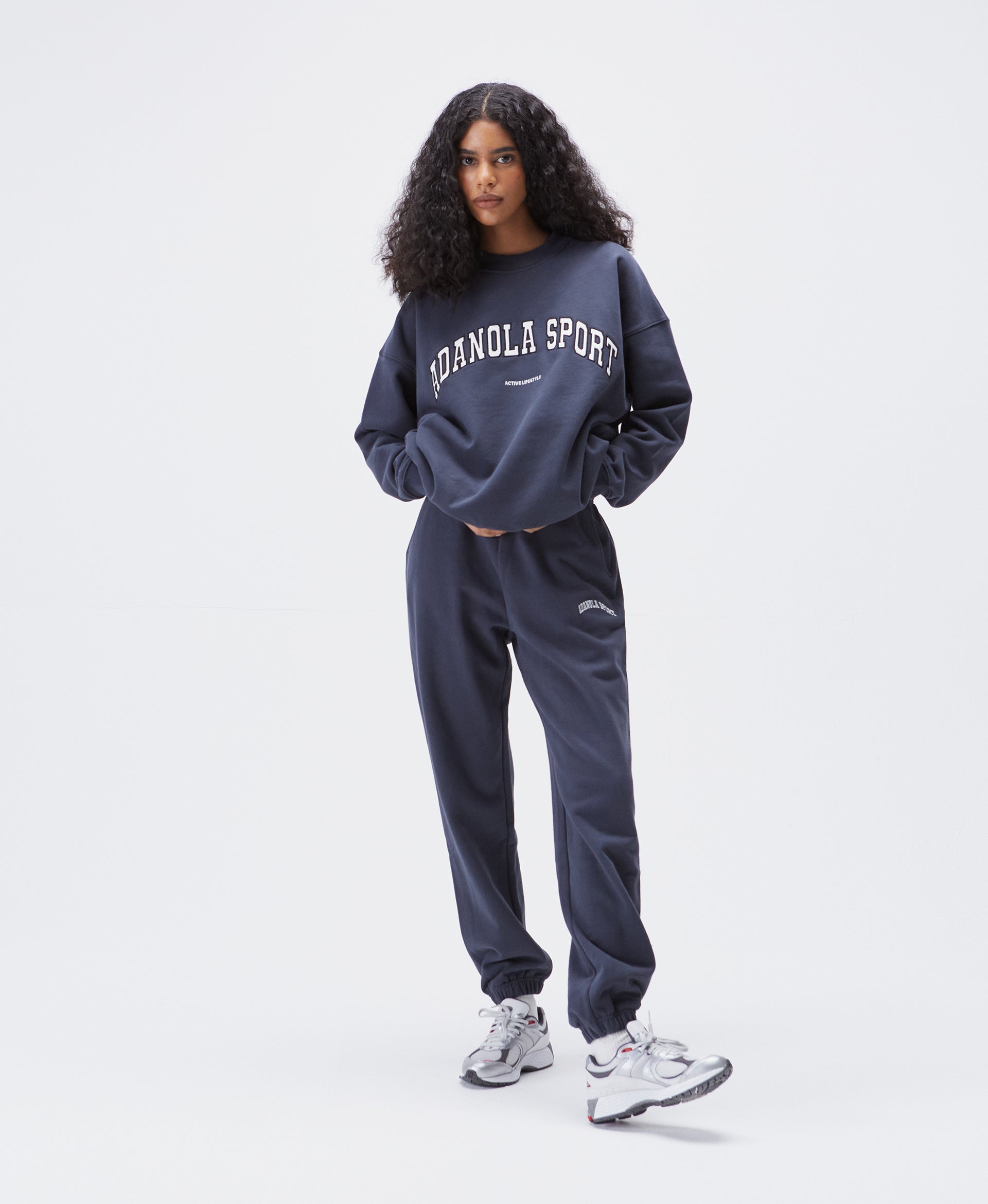 Premium AS Sweatpants for Men & Women - Soft Comfortable Joggers in Midnight Blue - Perfect for Lounge, Gym, and Casual Wear