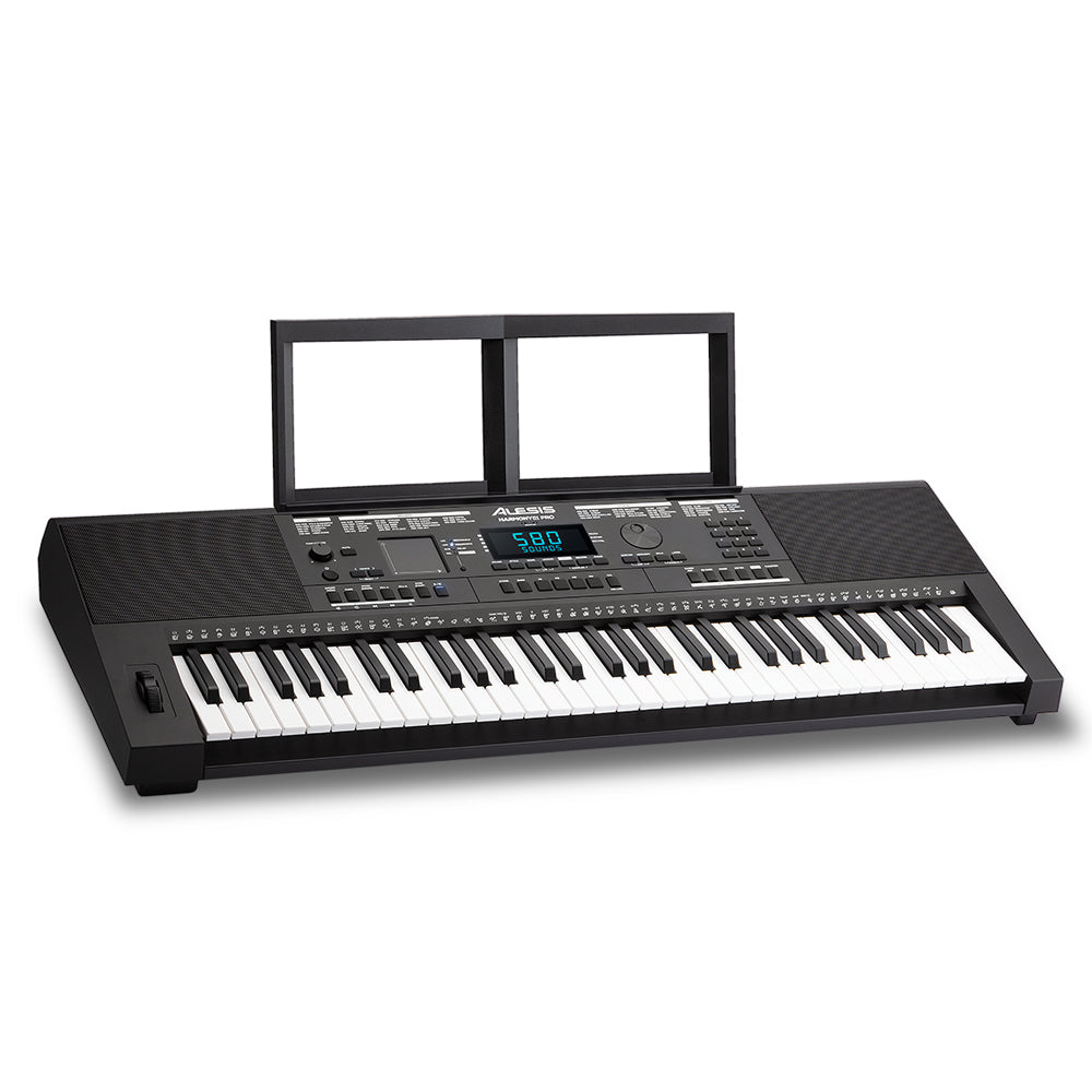 Alesis Harmony 61 Pro 61-Key Digital Piano Keyboard with Built-In Speakers - Perfect for Beginners, Home Practice & Live Performances