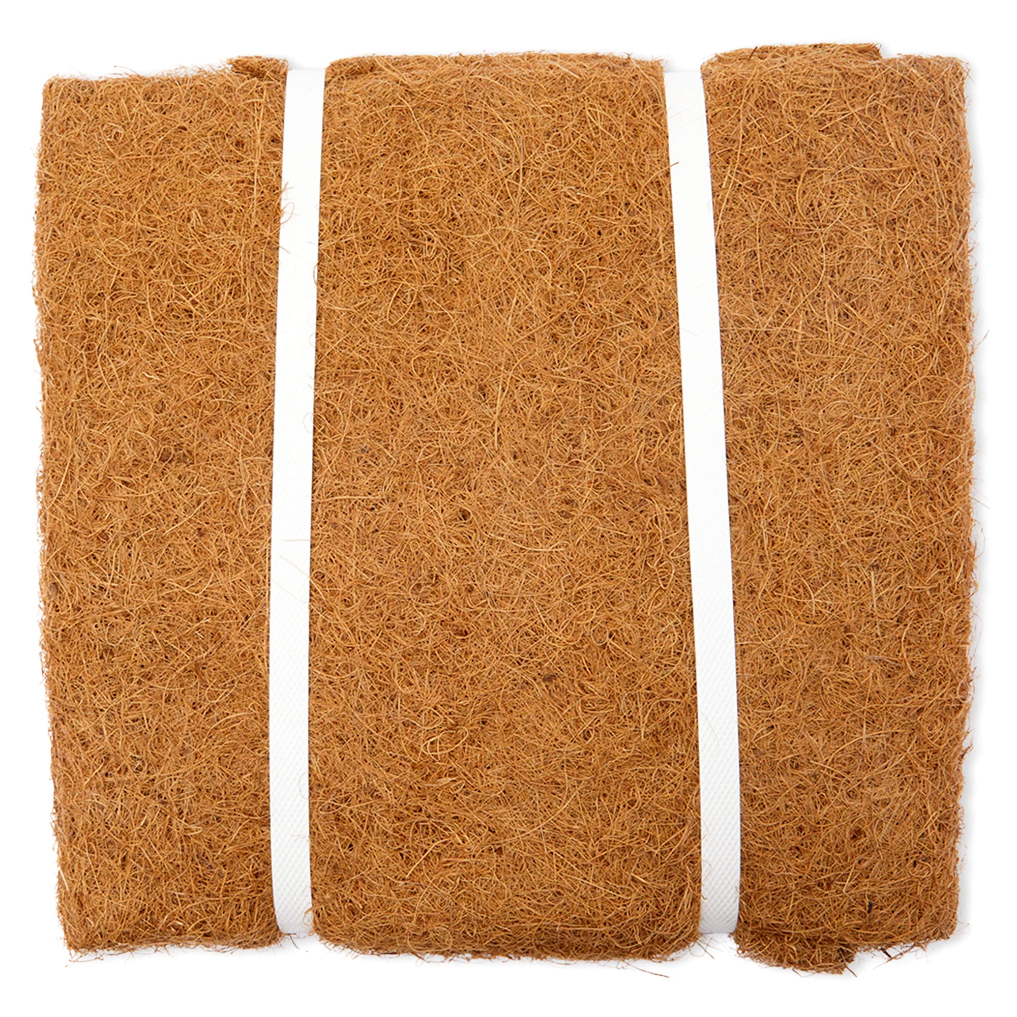 Farmlyn Creek 2 Pack Coco Fiber Liners for 17 to 22 Inch Hanging Basket Planters - Natural Eco-Friendly Plant Pot Liners for Indoor & Outdoor Gardening (31 Inches) - Perfect for Flowers, Herbs, and Decorative Plants