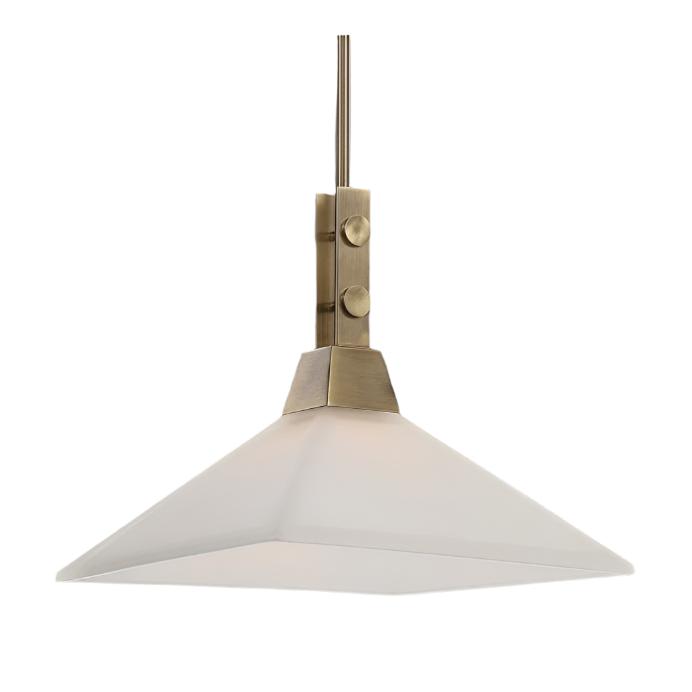 Ashford 1 Liter Glass Pendant Light - Elegant Hanging Lamp for Kitchen, Dining Room & Living Room Decor