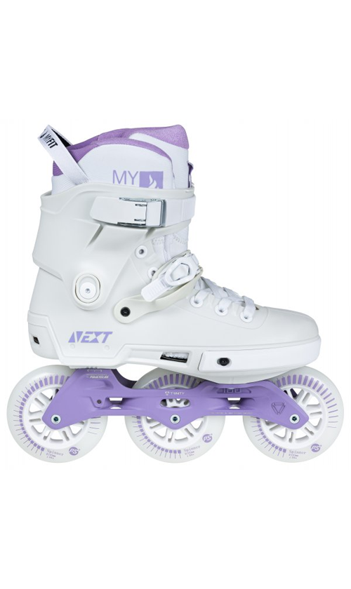 Powerslide Next 100 Women's Inline Skates - Grey - Comfortable Fitness & Recreational Roller Skates for Outdoor & Indoor Use