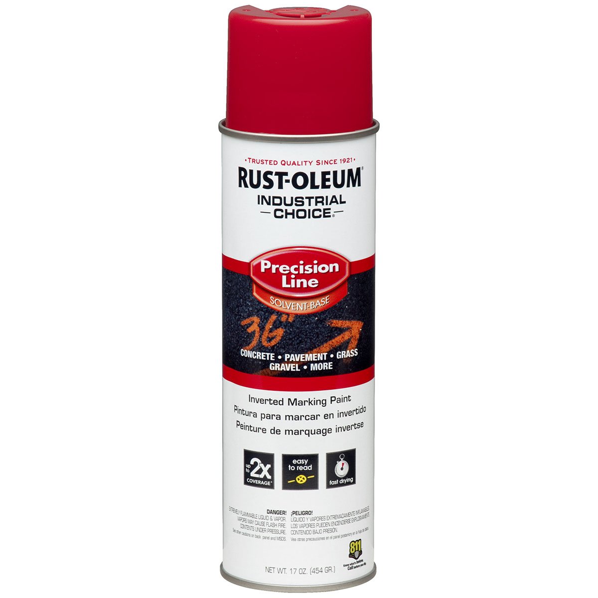 Red SB Marking Paint - High Visibility, Fast Drying, Long Lasting - Perfect for Construction, Road Marking & Outdoor Projects