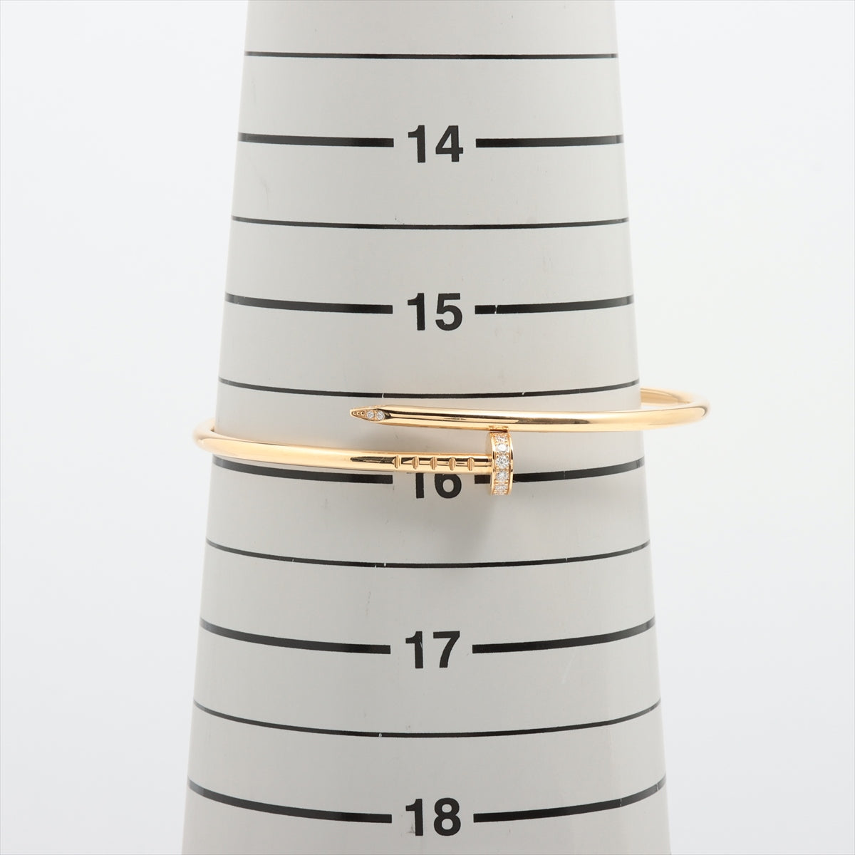 Cartier Juste un Clou Small Diamond Bracelet 17 - Luxury Gold Bangle for Women, Perfect for Parties, Weddings & Special Occasions