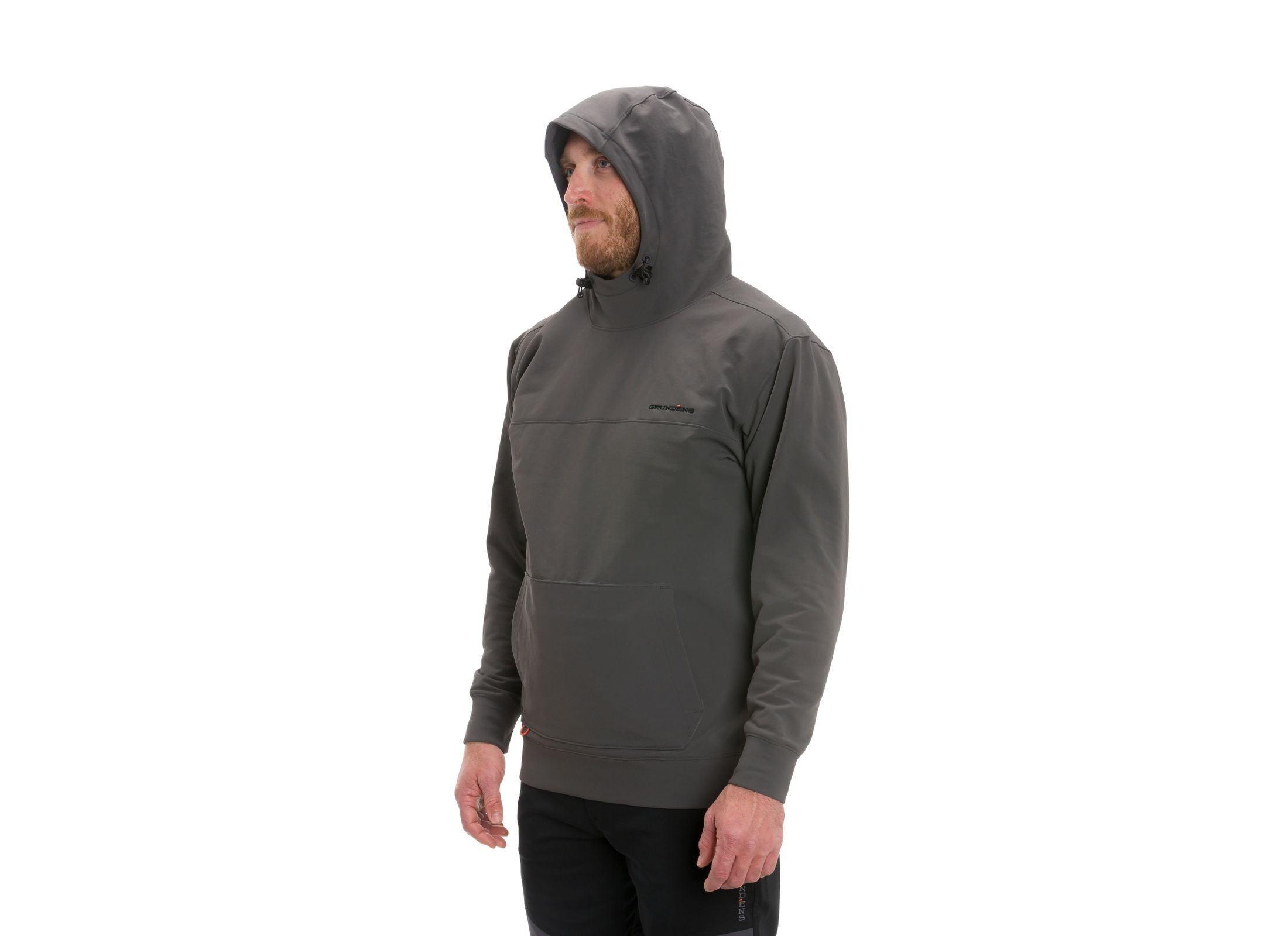 Grundens Kryall Hoodie - Waterproof & Windproof Fishing Hoodie for Men & Women - Perfect for Boating, Hiking & Outdoor Adventures