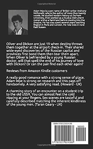 Gay in Moscow - Adam Wye LGBTQ+ Romance Novel | Heartwarming Love Story Set in Russia for Book Clubs & Pride Month Reading