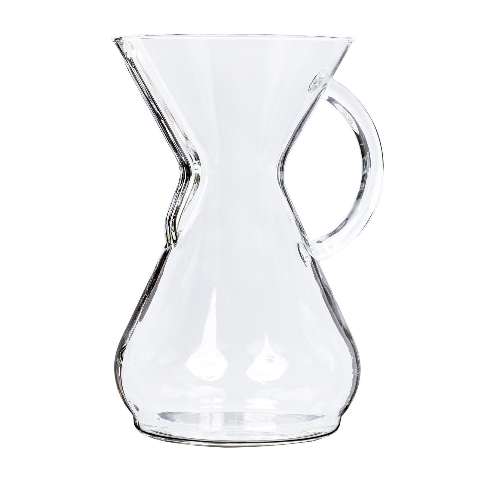 Chemex Classic Series Pour Over Coffee Maker - 6 Cup Glass Handle Coffee Brewer for Home & Office - Perfect for Drip Coffee, Cold Brew & Iced Coffee Preparation