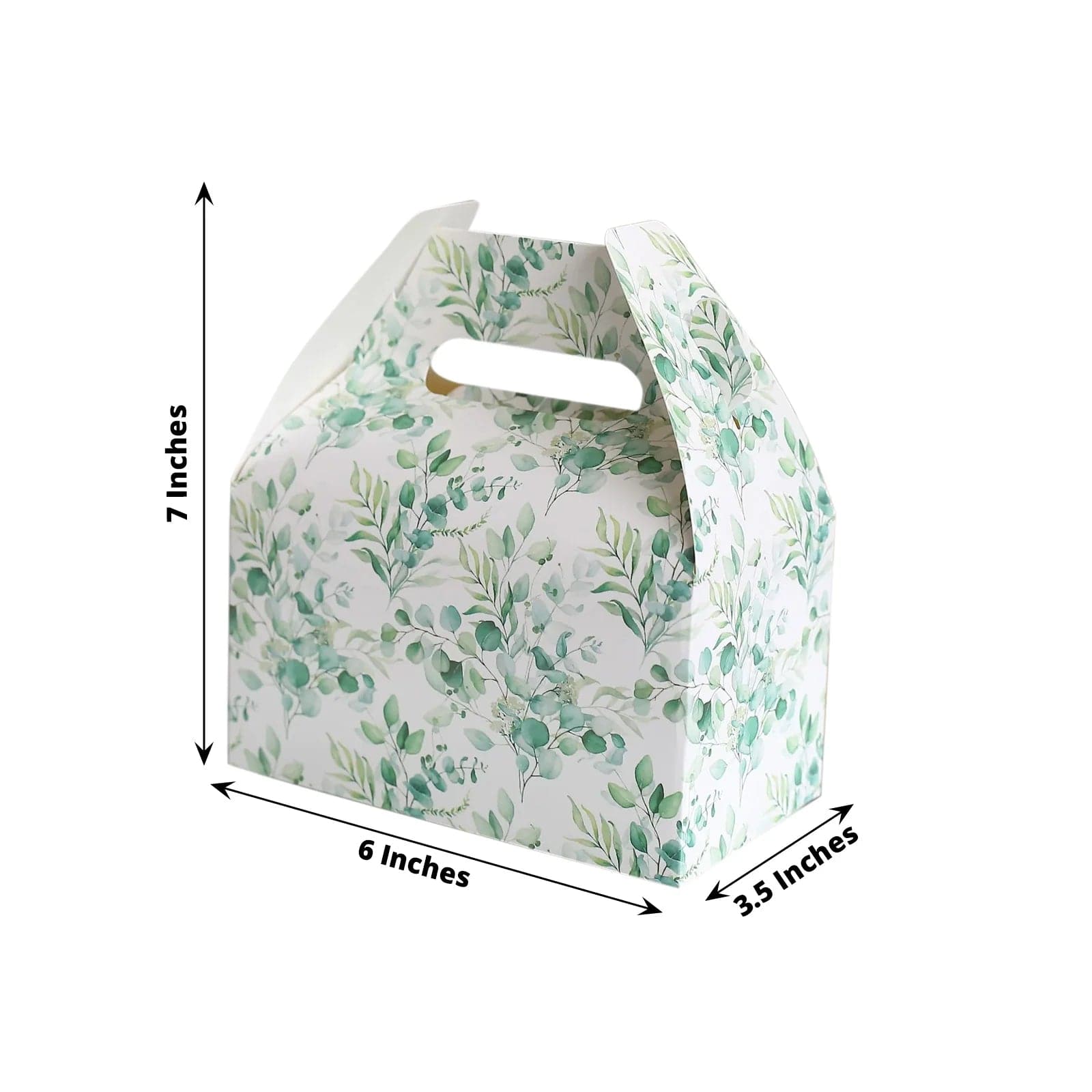25 Pack Floral Printed Tote Favor Boxes - Elegant Gift Bags for Wedding Favors, Baby Showers & Party Decorations