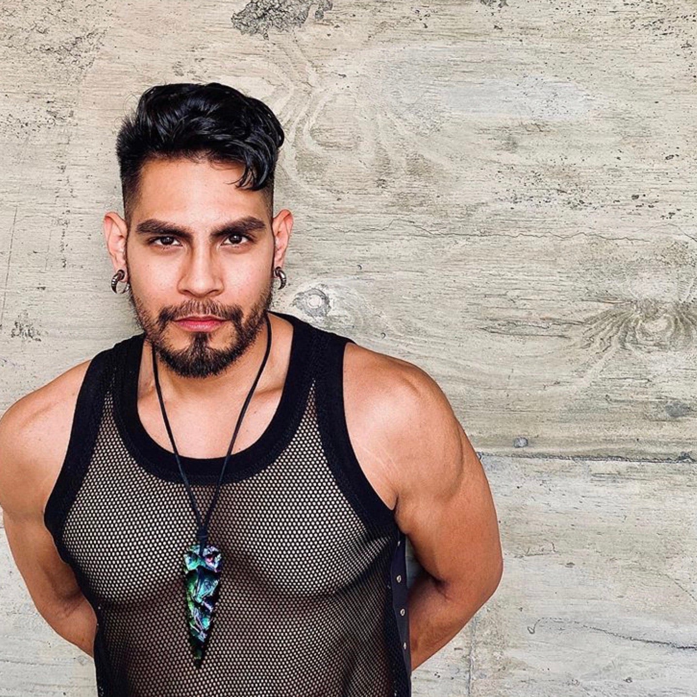 Titanium Agate Arrowhead Pendant Necklace - Handmade Gemstone Jewelry for Men & Women - Perfect for Outdoor Adventures, Boho Fashion & Gift Giving